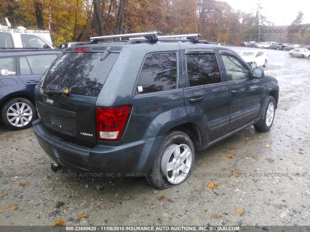 1J4GR48K35C521859 - 2005 JEEP GRAND CHEROKEE LAREDO/COLUMBIA/FREEDOM 绿色 照片 4