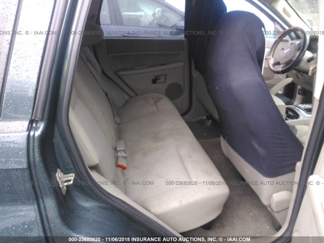 1J4GR48K35C521859 - 2005 JEEP GRAND CHEROKEE LAREDO/COLUMBIA/FREEDOM 绿色 照片 8