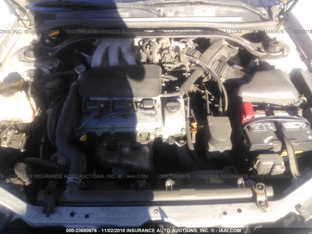 2T1FF28P31C448231 - 2001 TOYOTA CAMRY SOLARA SE/SLE Gümüş foto 10