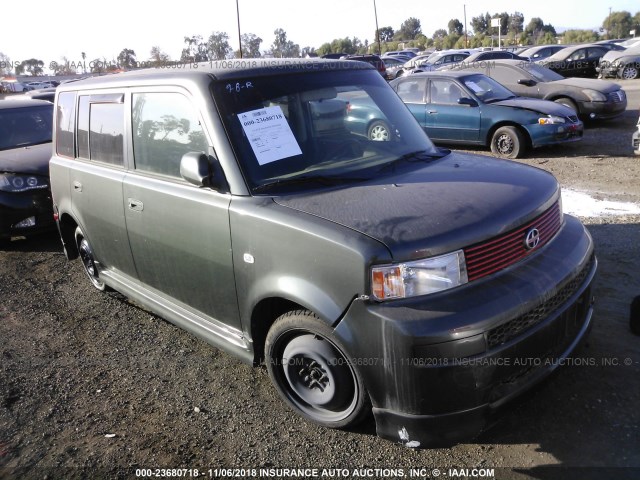 JTLKT324950213106 - 2005 TOYOTA SCION XB ნაცრისფერი ფოტო 1