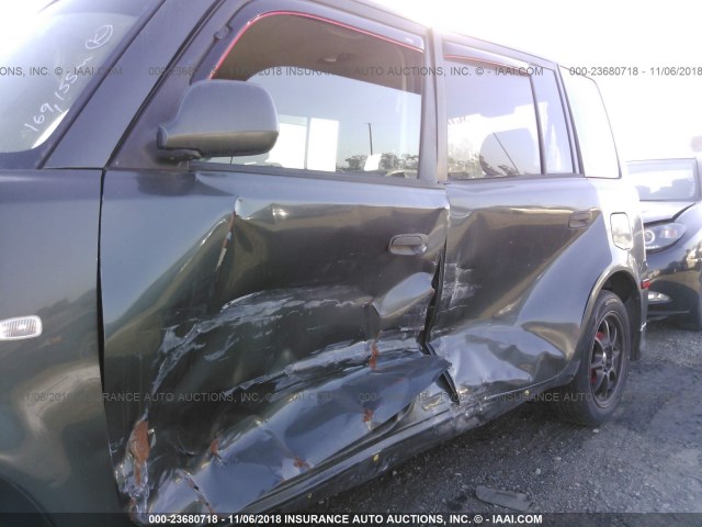 JTLKT324950213106 - 2005 TOYOTA SCION XB ნაცრისფერი ფოტო 6