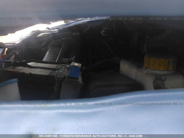 KL1TD52645B360214 - 2005 CHEVROLET AVEO LS Light Blue photo 10