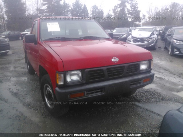 1N6SD11S5PC312288 - 1993 NISSAN TRUCK SHORT WHEELBASE RED photo 6