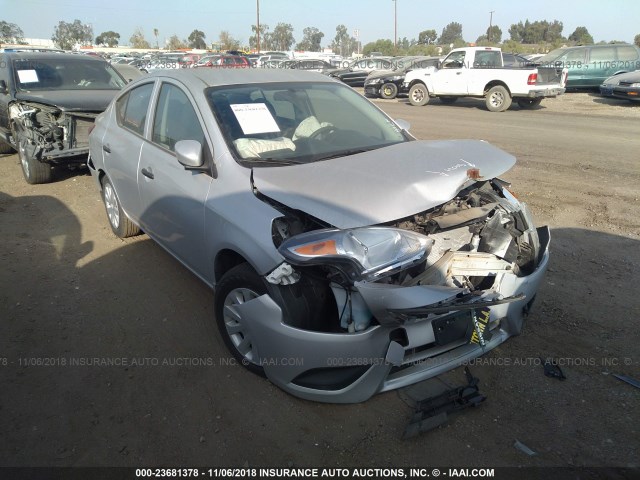 3N1CN7AP3GL824061 - 2016 NISSAN VERSA S/S PLUS/SV/SL SILVER photo 1