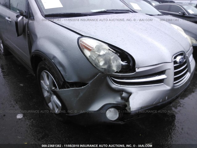 4S4WX85C764431620 - 2006 SUBARU B9 TRIBECA 3.0 H6/3.0 H6 LIMITED SILVER photo 6