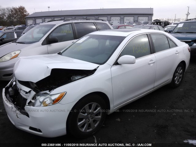4T4BE46K39R066379 - 2009 TOYOTA CAMRY SE/LE/XLE WHITE photo 2