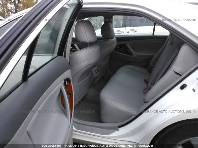 4T4BE46K39R066379 - 2009 TOYOTA CAMRY SE/LE/XLE WHITE photo 8