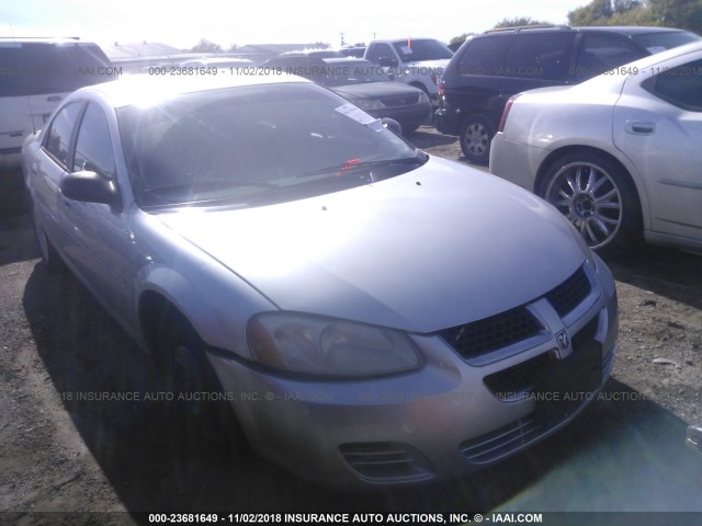 1B3EL46X46N278048 - 2006 DODGE STRATUS SXT SILVER photo 1