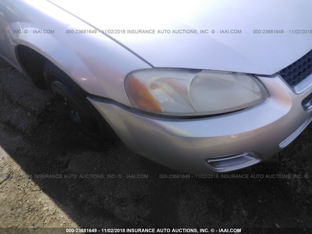 1B3EL46X46N278048 - 2006 DODGE STRATUS SXT SILVER photo 6