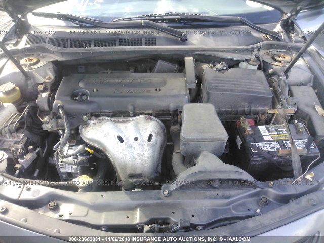 4T1BE46K79U307385 - 2009 TOYOTA CAMRY SE/LE/XLE ნაცრისფერი ფოტო 10