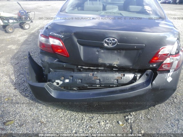 4T1BE46K79U307385 - 2009 TOYOTA CAMRY SE/LE/XLE ნაცრისფერი ფოტო 6