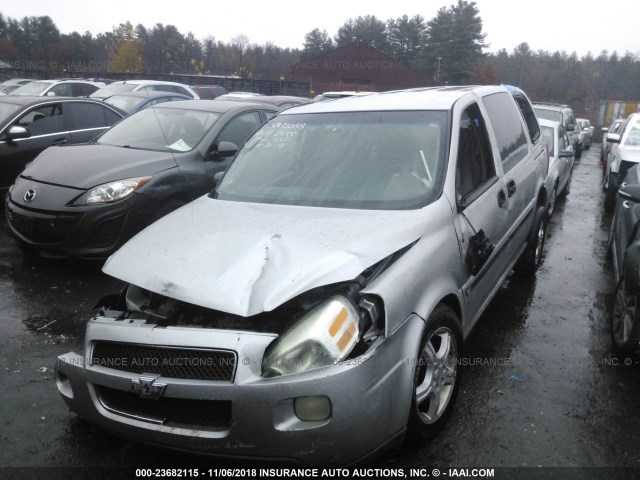 1GNDV23137D108500 - 2007 CHEVROLET UPLANDER LS SILVER photo 2