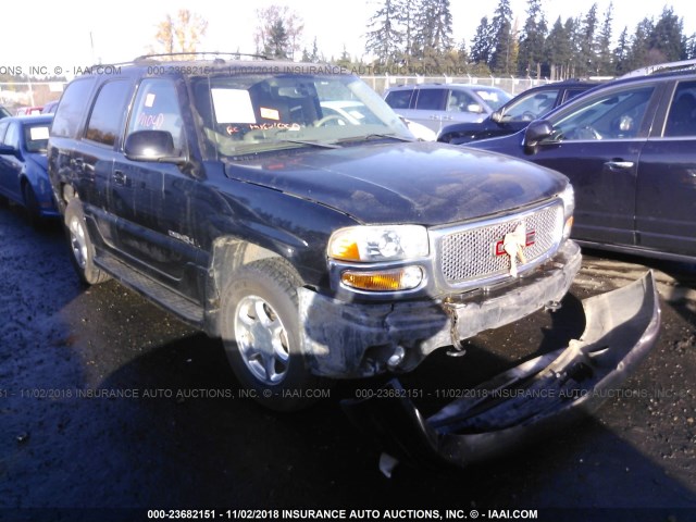 1GKEK63U14J209270 - 2004 GMC YUKON DENALI BLACK photo 1