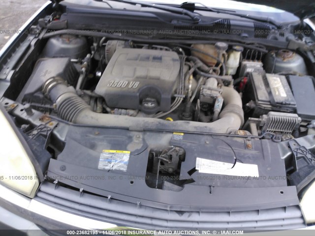 1G1ZT54835F244072 - 2005 CHEVROLET MALIBU LS Boz foto 10
