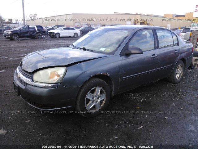 1G1ZT54835F244072 - 2005 CHEVROLET MALIBU LS Boz foto 2