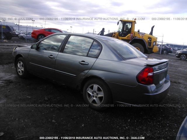 1G1ZT54835F244072 - 2005 CHEVROLET MALIBU LS Boz foto 3