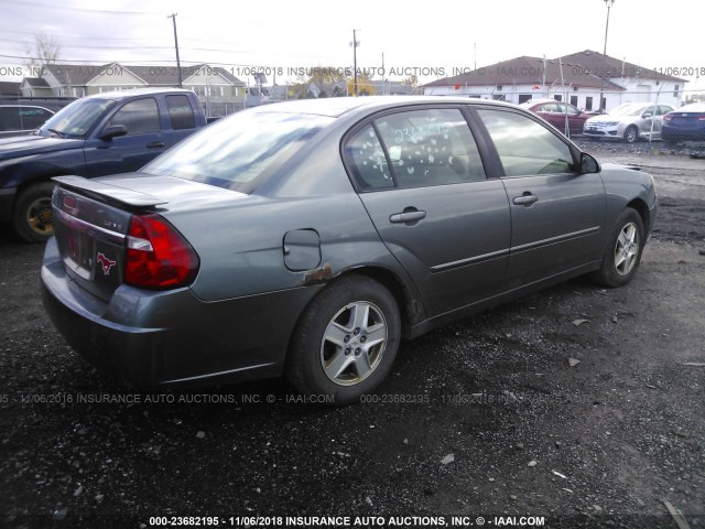 1G1ZT54835F244072 - 2005 CHEVROLET MALIBU LS Boz foto 4