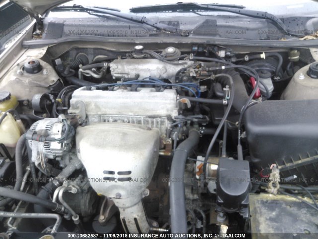 4T1BG22K4VU165852 - 1997 TOYOTA CAMRY CE/LE/XLE 金色 照片 10