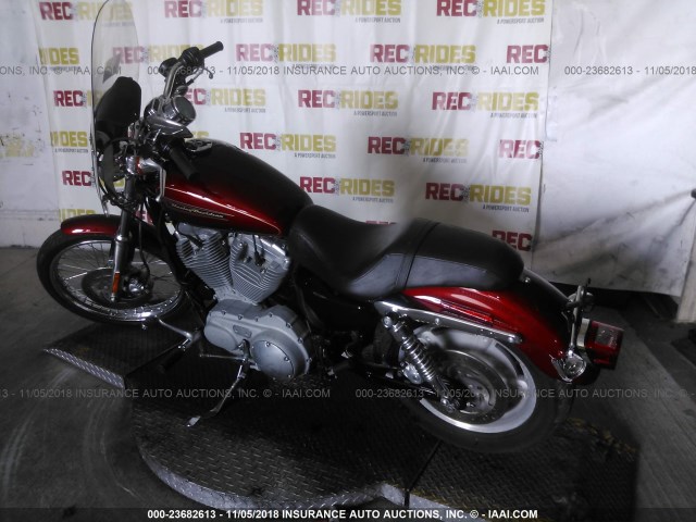 1HD4CP2179K425349 - 2009 HARLEY-DAVIDSON XL883 C RED photo 3