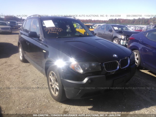 WBXPA73424WB20765 - 2004 BMW X3 2.5I BLACK photo 6