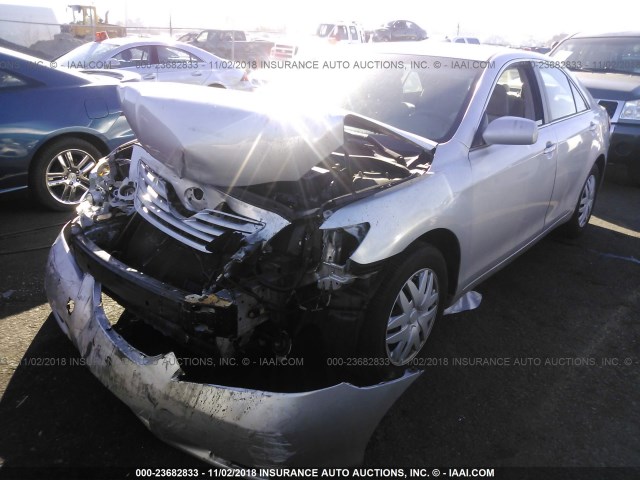 4T1BE46K97U518083 - 2007 TOYOTA CAMRY NEW GENERAT CE/LE/XLE/SE SILVER photo 2