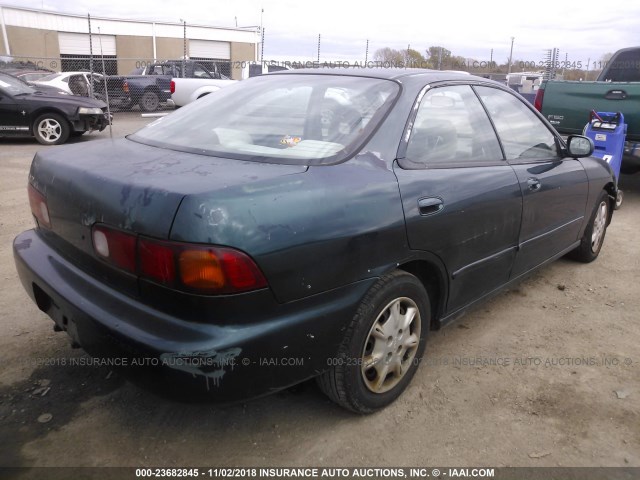 JH4DB7653TS006549 - 1996 ACURA INTEGRA LS GREEN photo 4