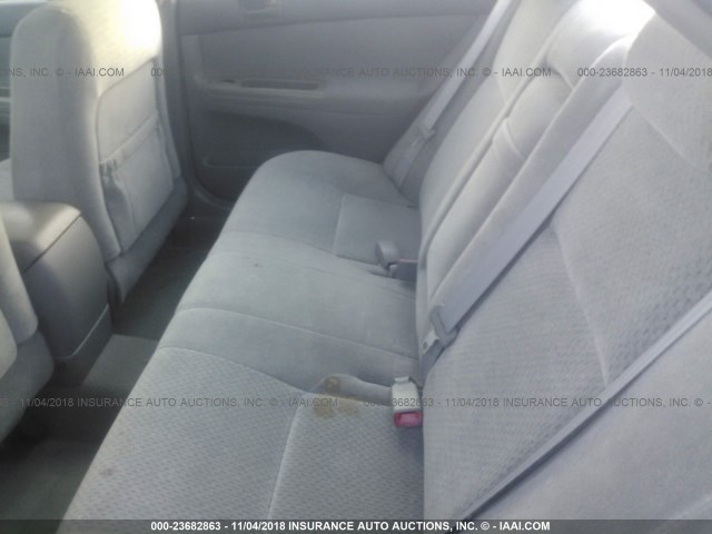 4T1BF32K24U568252 - 2004 TOYOTA CAMRY LE/XLE/SE GRAY photo 8