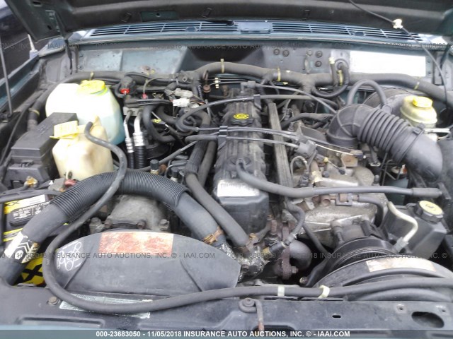 1J4FJ28S8TL140285 - 1996 JEEP CHEROKEE SE GREEN photo 10