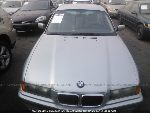 WBABG232XVET35786 - 1997 BMW 328 IS AUTOMATIC SILVER photo 6