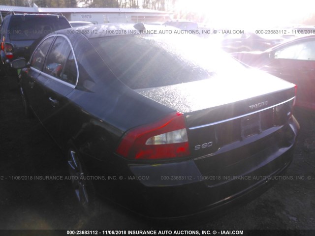 YV1AS982171042619 - 2007 VOLVO S80 3.2 BLACK photo 3