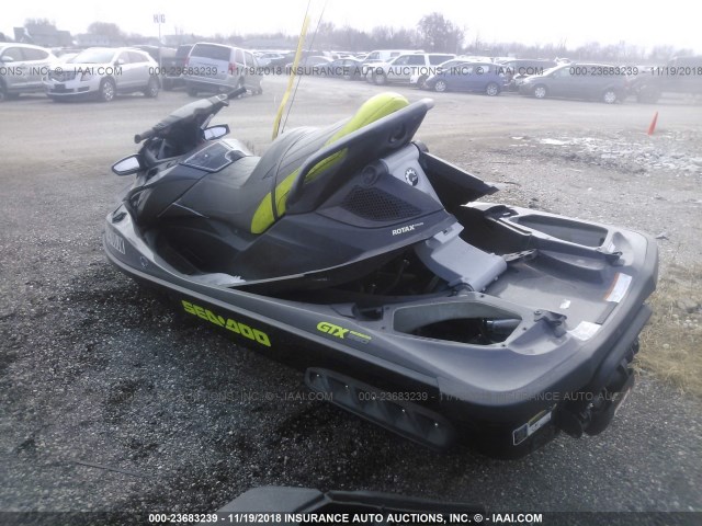 YDV02651A515 - 2015 SEADOO SEADOO GTX  BLACK photo 3