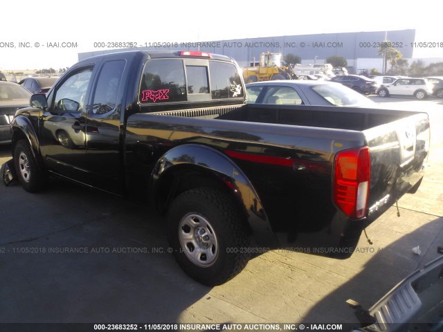 1N6BD06T46C414465 - 2006 NISSAN FRONTIER KING CAB XE BLACK photo 3