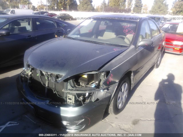JTDBE32K620008455 - 2002 TOYOTA CAMRY LE/XLE/SE GREEN photo 2