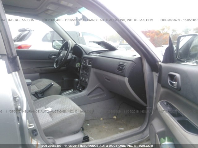 JF1SG65693H710613 - 2003 SUBARU FORESTER 2.5XS Күміс фото 5