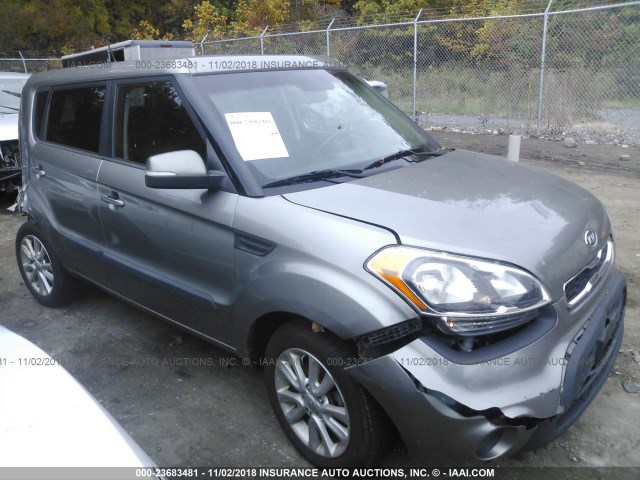 KNDJT2A63C7396544 - 2012 KIA SOUL +/!/SPORT GRAY photo 1