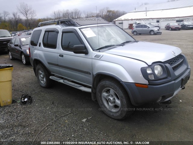 5N1ED28Y62C517767 - 2002 NISSAN XTERRA XE/SE SILVER photo 1