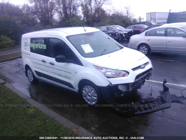 NM0LS7F71E1134325 - 2014 FORD TRANSIT CONNECT XLT WHITE photo 1