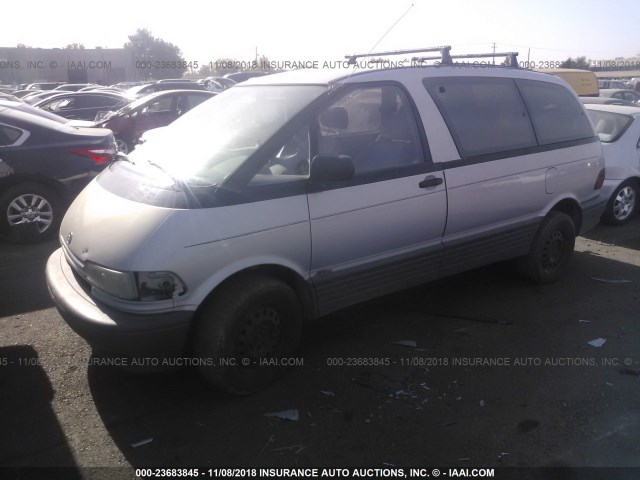 JT3AC24S7S1045330 - 1995 TOYOTA PREVIA LE SILVER photo 2