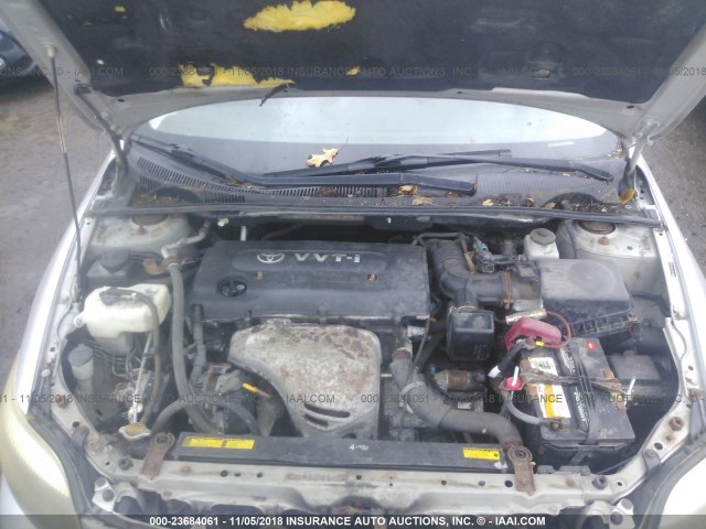 JTKDE177X60101009 - 2006 TOYOTA SCION TC 银色 照片 10