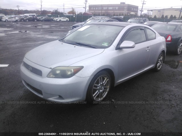 JTKDE177X60101009 - 2006 TOYOTA SCION TC 银色 照片 2