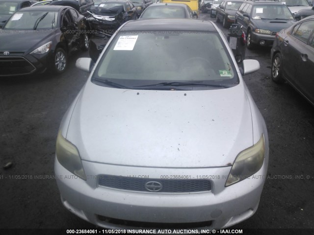 JTKDE177X60101009 - 2006 TOYOTA SCION TC 银色 照片 6