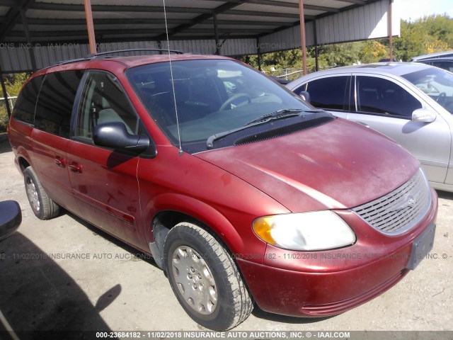 2C4GP44R04R593784 - 2004 CHRYSLER TOWN & COUNTRY LX RED photo 1
