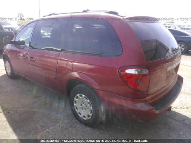 2C4GP44R04R593784 - 2004 CHRYSLER TOWN & COUNTRY LX RED photo 3
