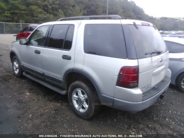 1FMZU73K83UC71396 - 2003 FORD EXPLORER XLT/XLT SPORT/NBX 银色 照片 3