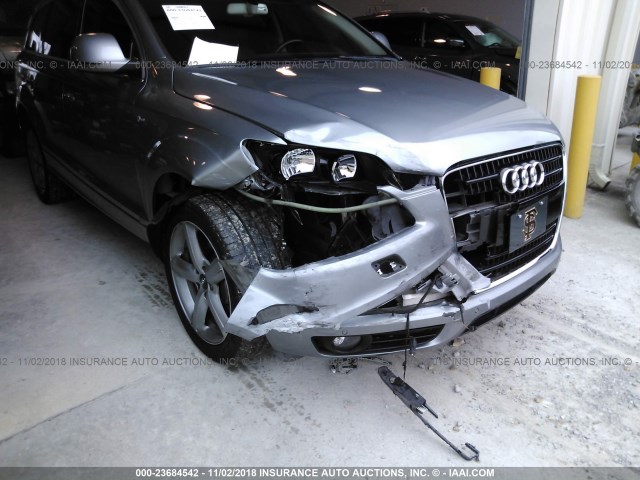 WA1EY74L58D059409 - 2008 AUDI Q7 3.6 QUATTRO PREM S-LINE GRAY photo 6