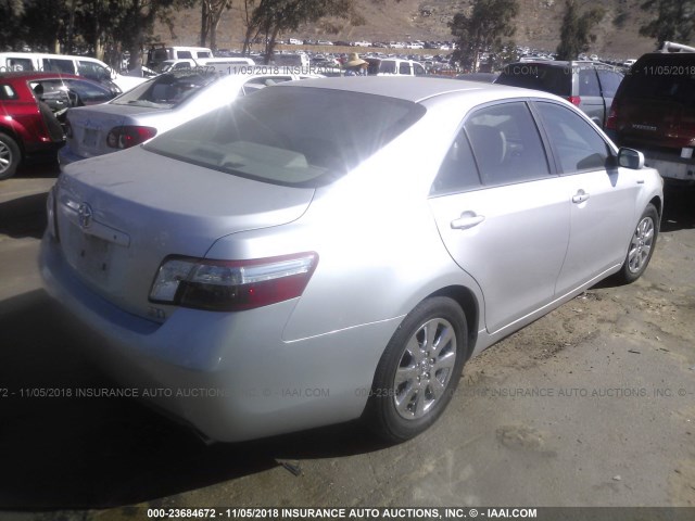 4T1BB46K29U102971 - 2009 TOYOTA CAMRY HYBRID SILVER photo 4