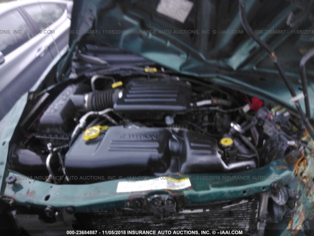 1D4HS58N93F612339 - 2003 DODGE DURANGO SLT PLUS GREEN photo 10