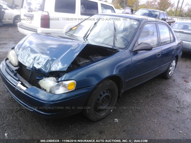 2T1BR12E9YC353125 - 2000 TOYOTA COROLLA VE/CE/LE 蓝色 照片 2
