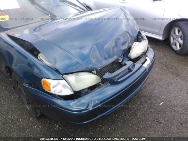 2T1BR12E9YC353125 - 2000 TOYOTA COROLLA VE/CE/LE 蓝色 照片 6