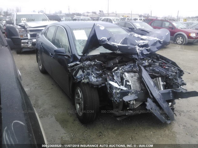 1G11C5SL6FF327274 - 2015 CHEVROLET MALIBU 1LT BLUE photo 1
